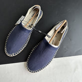 Atmungsaktive Fisherman Slip-on-Loafer in Übergröße für Herren